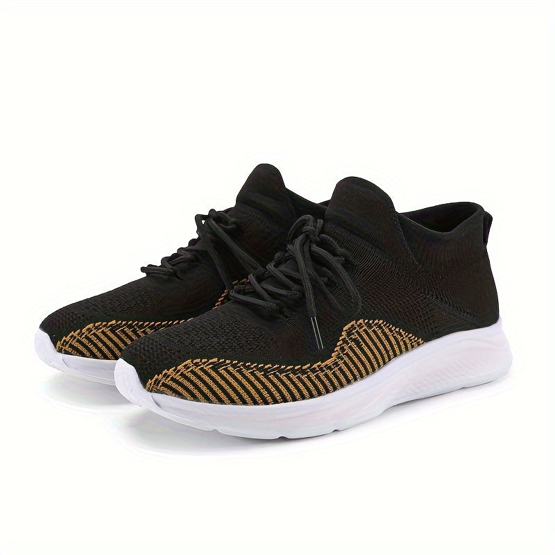 Women's Mesh Knit Sneakers Anti slip Walking Shoes