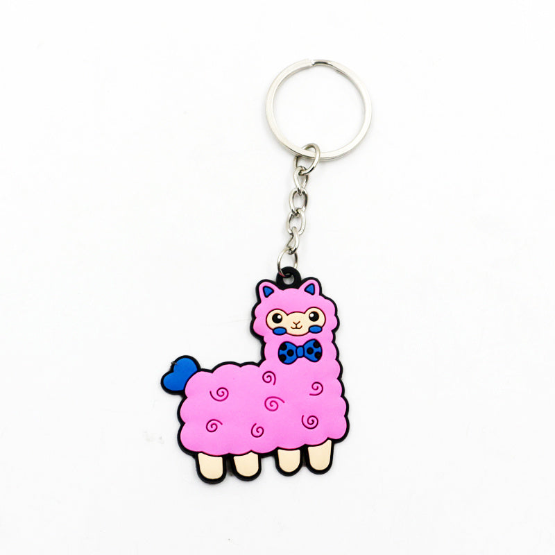10 Pack Alpaca Keychains for Kids - Birthday & Christmas Gifts