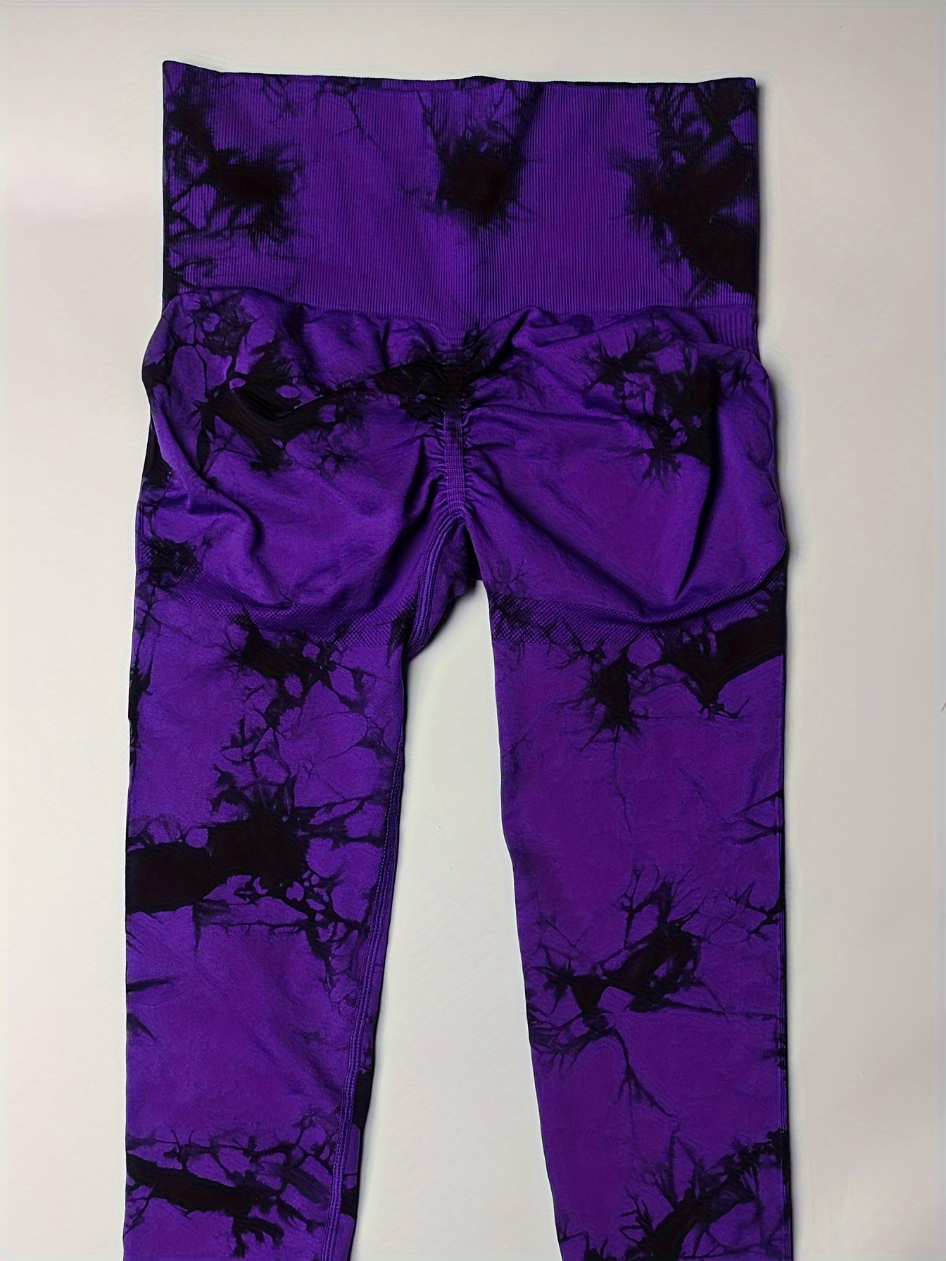 Tie Dye Yoga Tights High Stretch Tummy Control Gym Leggings