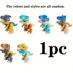 Colorful Dinosaur Toys Building Blocks Set Large Grain Skeleton Model