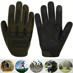 Durable Anti Slip Hard Knuckle Shooting Gloves for Men and Women