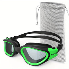 Swim Goggles Kids Adult Anti-fog UV Lens Waterproof Silicone Swim Glasses