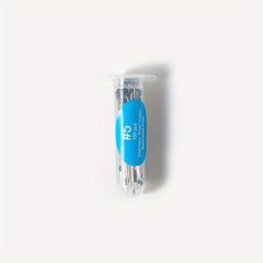 100pcs Plastic Tip Stainless Steel Specimen Needle
