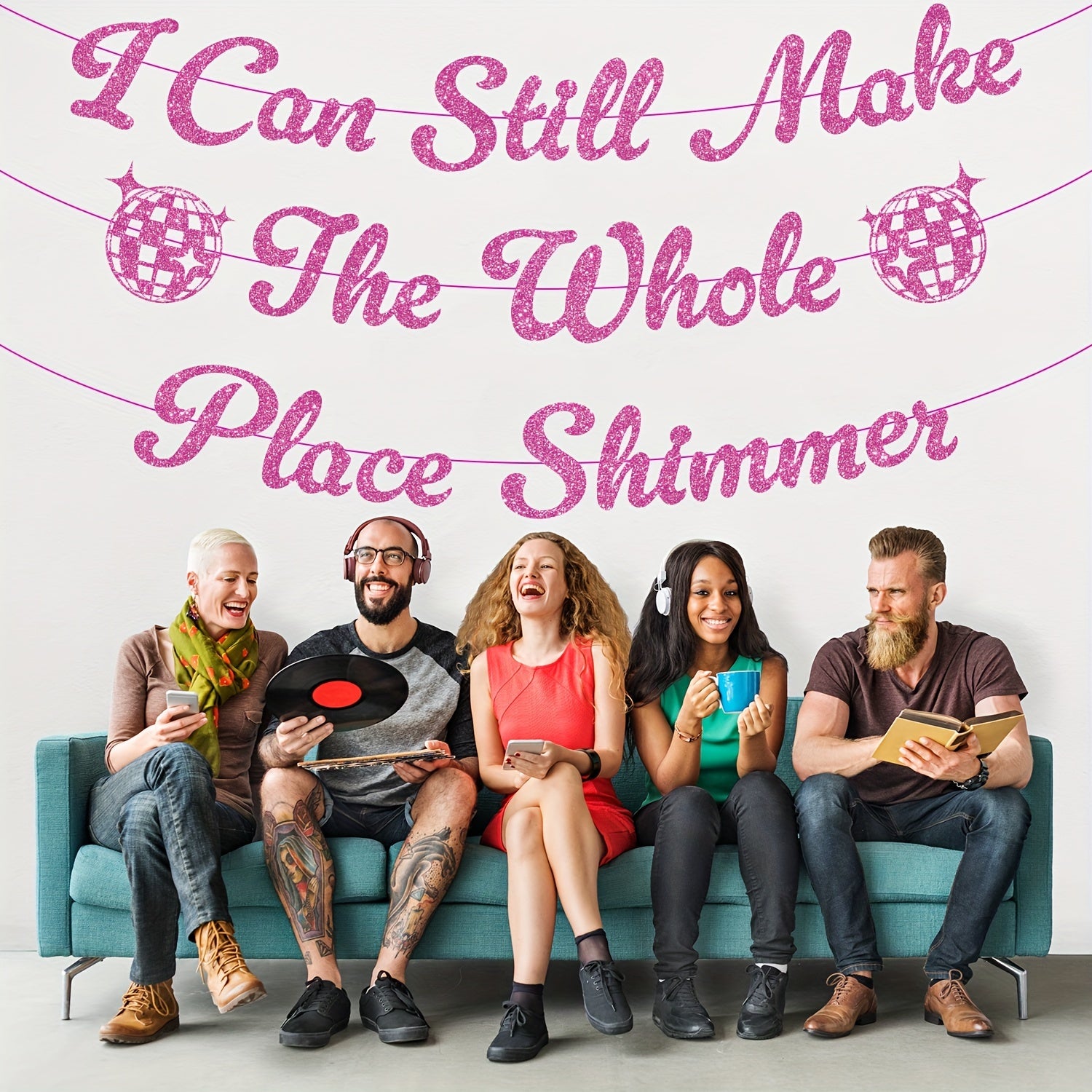 Singer Birthday Banner I Can Still Make The Whole Place Shimmer Banner