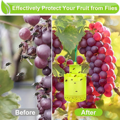 Outdoor Hanging Fly Repellent Trap Fruit Fly Trap For Outside Yard