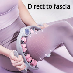 Yoga Fitness Roller With Leg Clamp Roller Massager