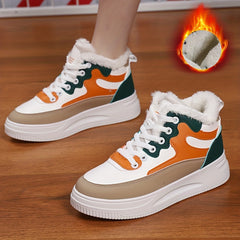 Women's High Top Platform Sneakers Winter Casual
