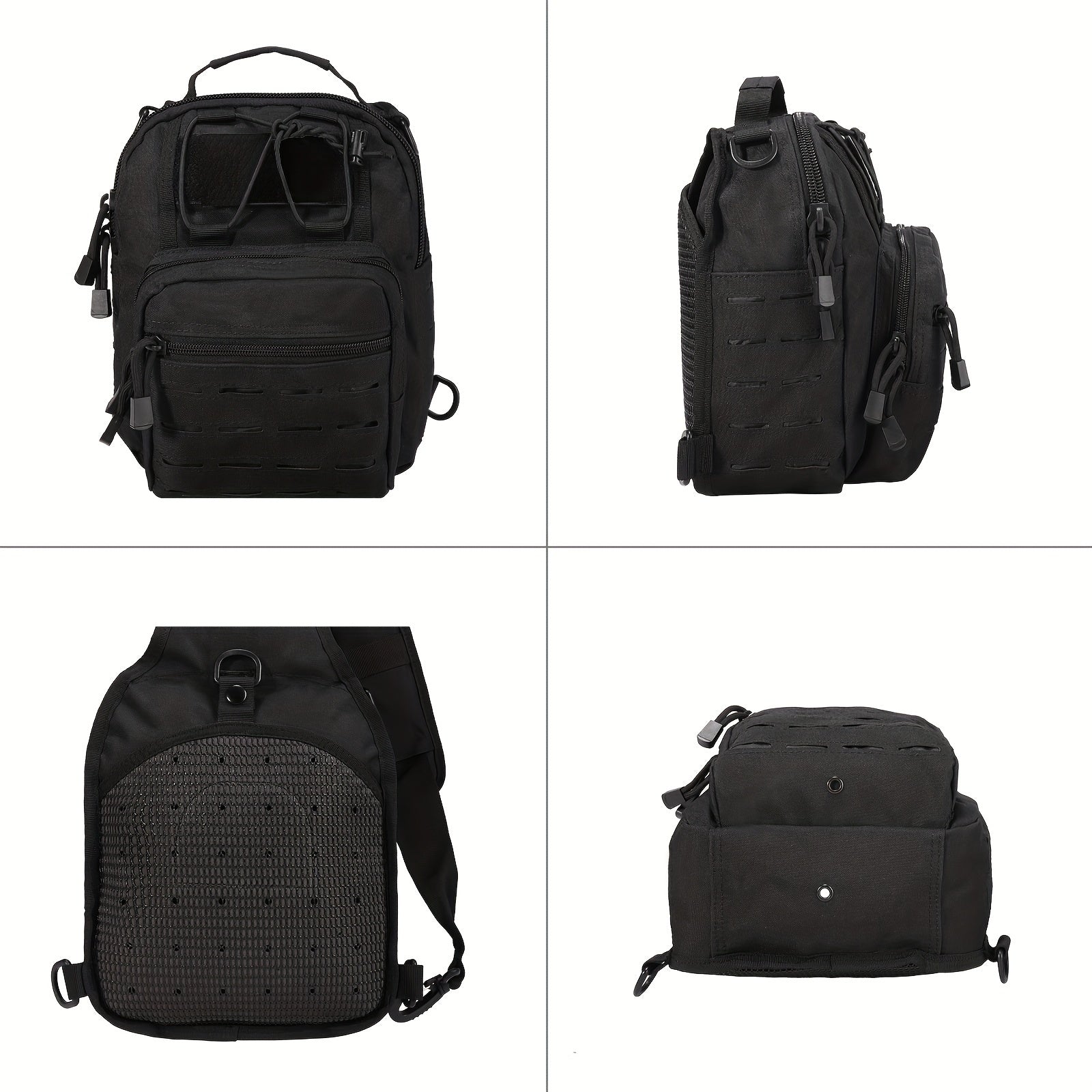 Waterproof Outdoor Sports Backpack with Laser Cut Design