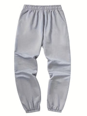 3 Pcs Men's Loose Casual Drawstring Joggers Set