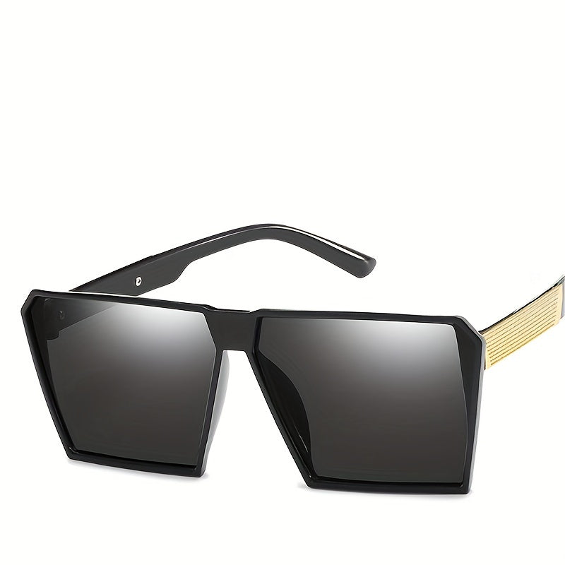 Photochromic Square Frame Sunglasses UV400