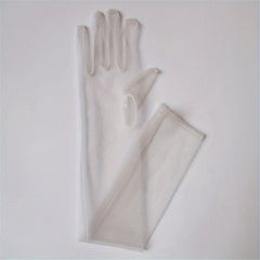 Vintage Mesh Gloves Thin Short Breathable Wedding Bridal Accessories