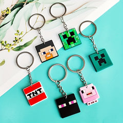 Mini Key Chain Small Cartoon Pendant Keychain Schoolbag Backpack Bag Ornament