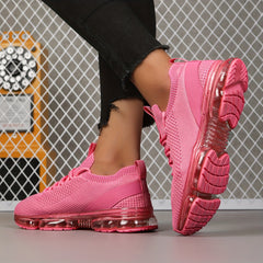 Mesh Breathable Air Cushion Running Shoes Lightweight Non Slip Sneakers