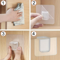 20Pcs Cabinet Shelf Holder Kitchen Shelf Clips Bracket Support Hook