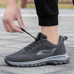 Men's No Tie Sneakers Athletic Shoes Lightweight And Breathable