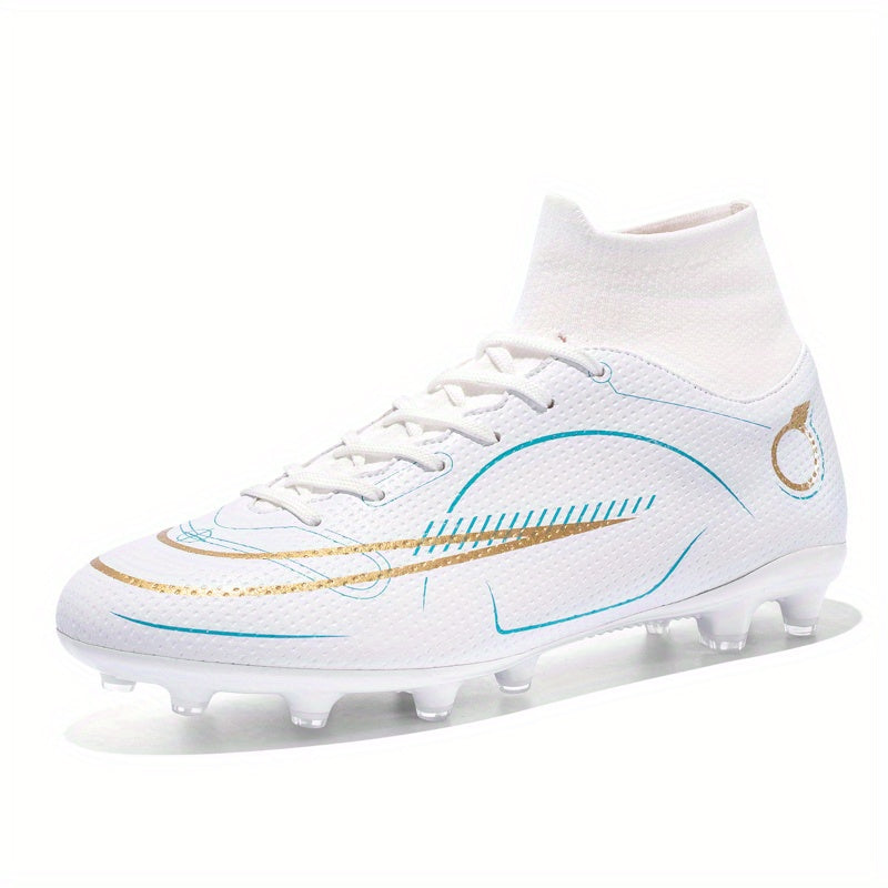 High Top Football Cleats for Kids Anti Skid Breathable
