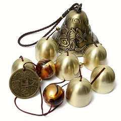 Metal Wind Chimes Yard & Garden Decor Christmas Halloween Year's