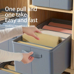 1pc Pants Storage Box Closet Clothing Organizer Underwear Bedroom Organization
