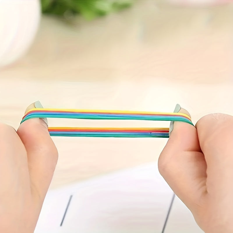 Rubber Bands 5.0 Cm Diameter 4 Colors Pack of 150-600