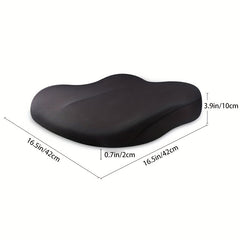 Memory Foam Car Seat Pad - Office Chair Seat Cushion for Comfortable Sitting