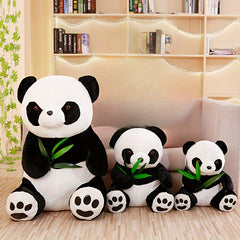 Bamboo Panda Plush Toy Throw Pillow Gift