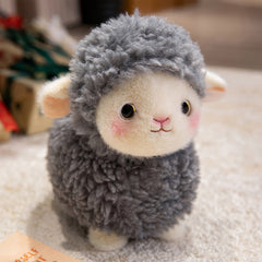 Plush Sheep Toys Soft Stuffed Animals with Pink Blush 24
