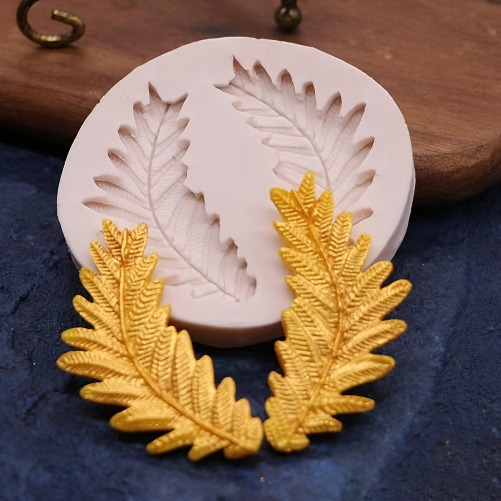 Wheat Ear Silicone Mold for Clay Crafts