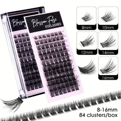 False Lash Extension Individual Cluster Lashes DIY Kit