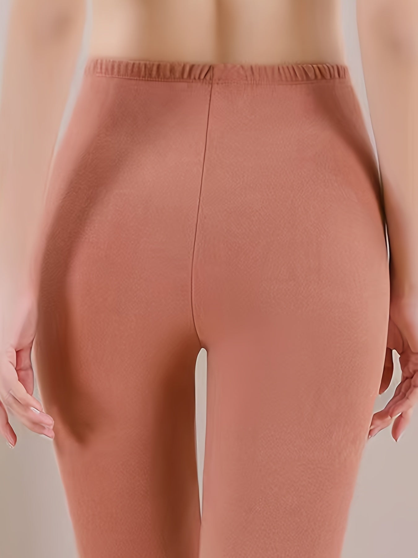 2 Pairs Thermal Pants Soft Comfy Elastic Tights Women's Lingerie