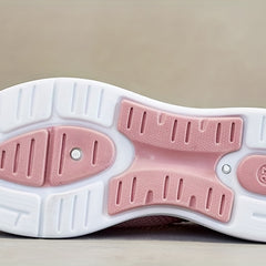 Women's Mesh Slip-On Sneakers Lightweight Tennis Shoes