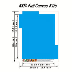 Moon Dragon 5D Diamond Painting Art Kit DIY Frameless