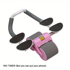 2-in-1 Elbow Support Ab Wheel for Home Gym Workouts