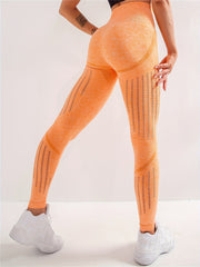 High-Waist Hollow Out Sports Leggings for Women