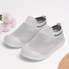 Baby Girls Casual Breathable Slip On Walking Shoes
