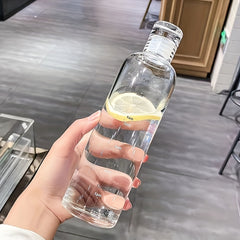 500ml Leakproof Water Bottle with Time Mark