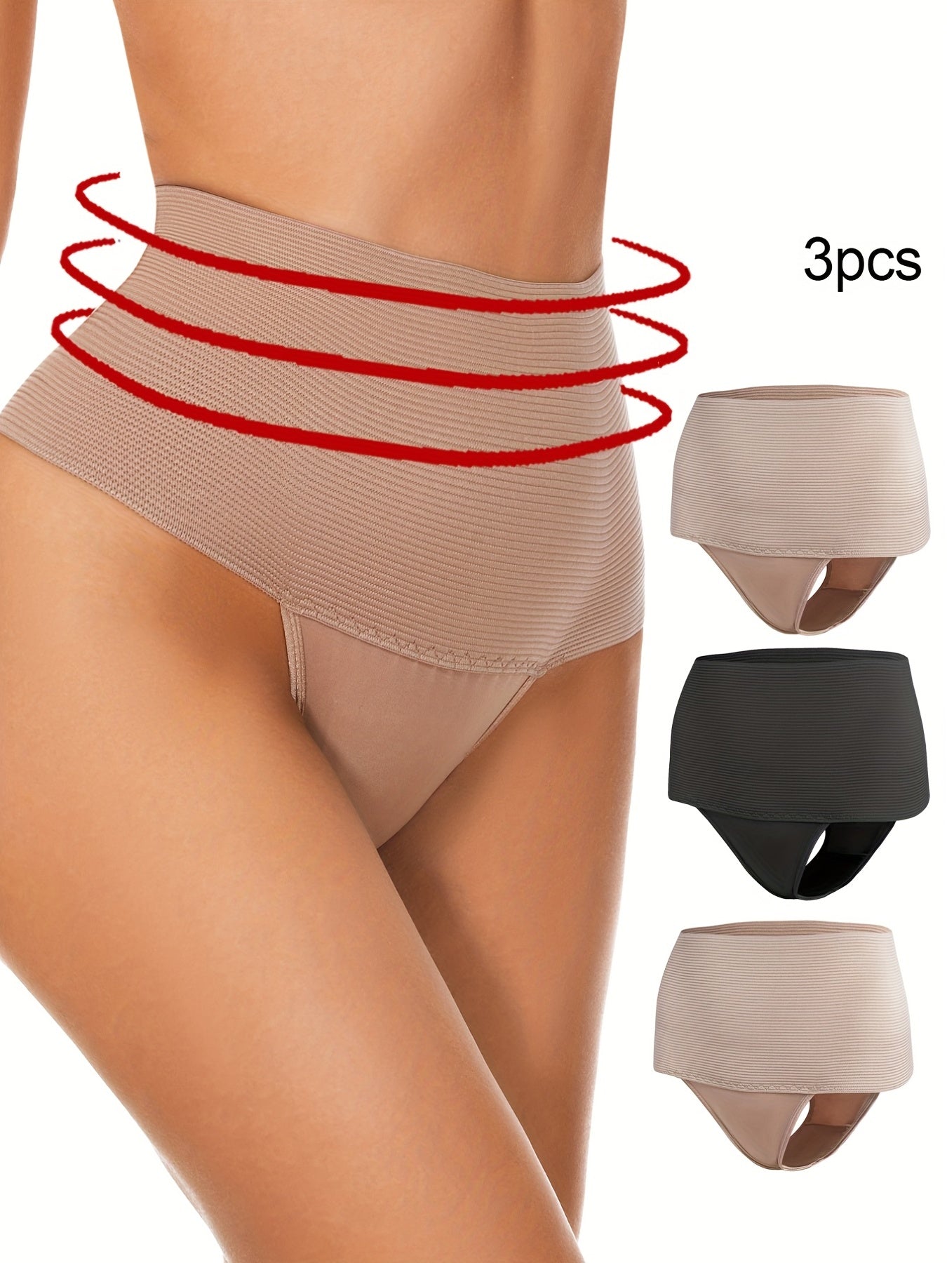 Seamless Shaping Panties Tummy Control Compression Panties Lift & Shape Buttocks