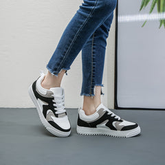 Women's Block Sneakers Casual Low Top Shoes