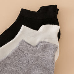 3 Pairs Soft Ankle Socks Lightweight Low Cut Women's Stockings & Hosiery