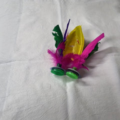 Chinese Jian Zi Colorful Feather Kick Shuttlecock for Exercise