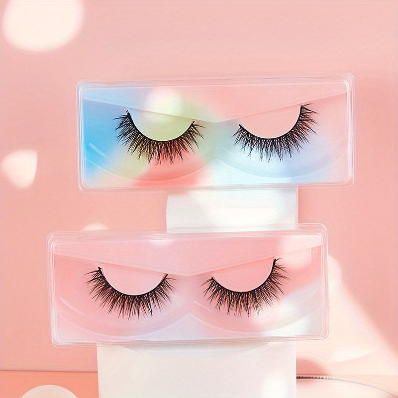 2 Pairs 10mm Wispy Manga Lashes in Case