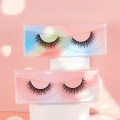 2 Pairs 10mm Wispy Manga Lashes in Case