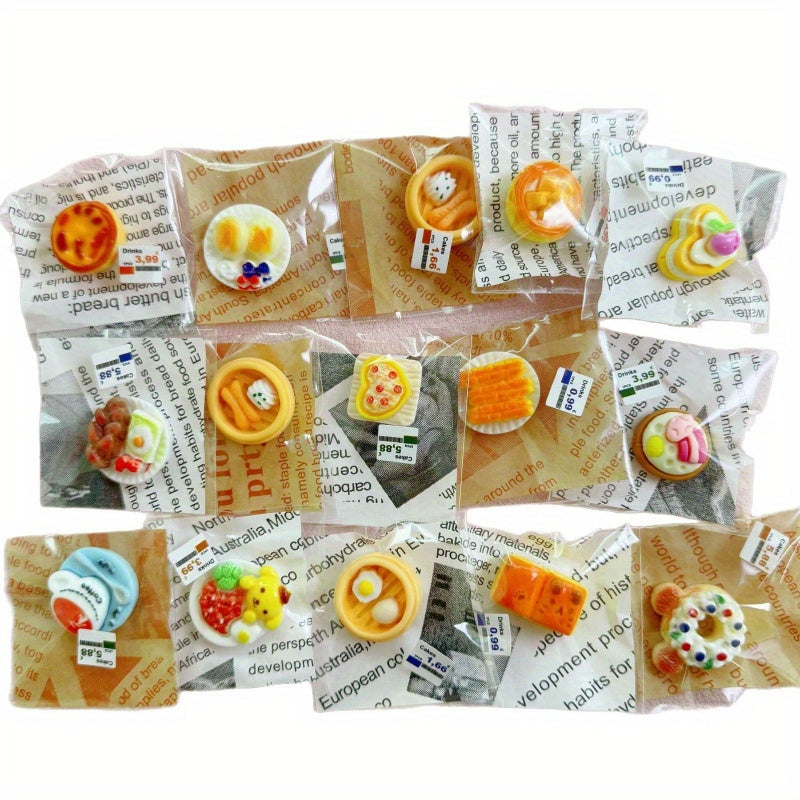 2 Mini Simulated Cakes Desserts Food Games DIY Matched