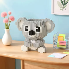 Koala Building Blocks Pen Holder Toy - Ideal Gift for All Occasions
