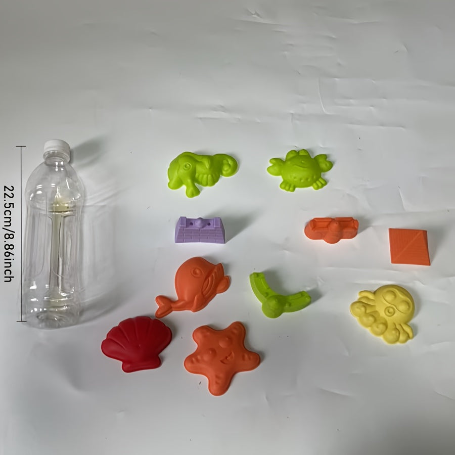 Kids Beach Toy Set with ATV Sand Molds & Water Play Tools