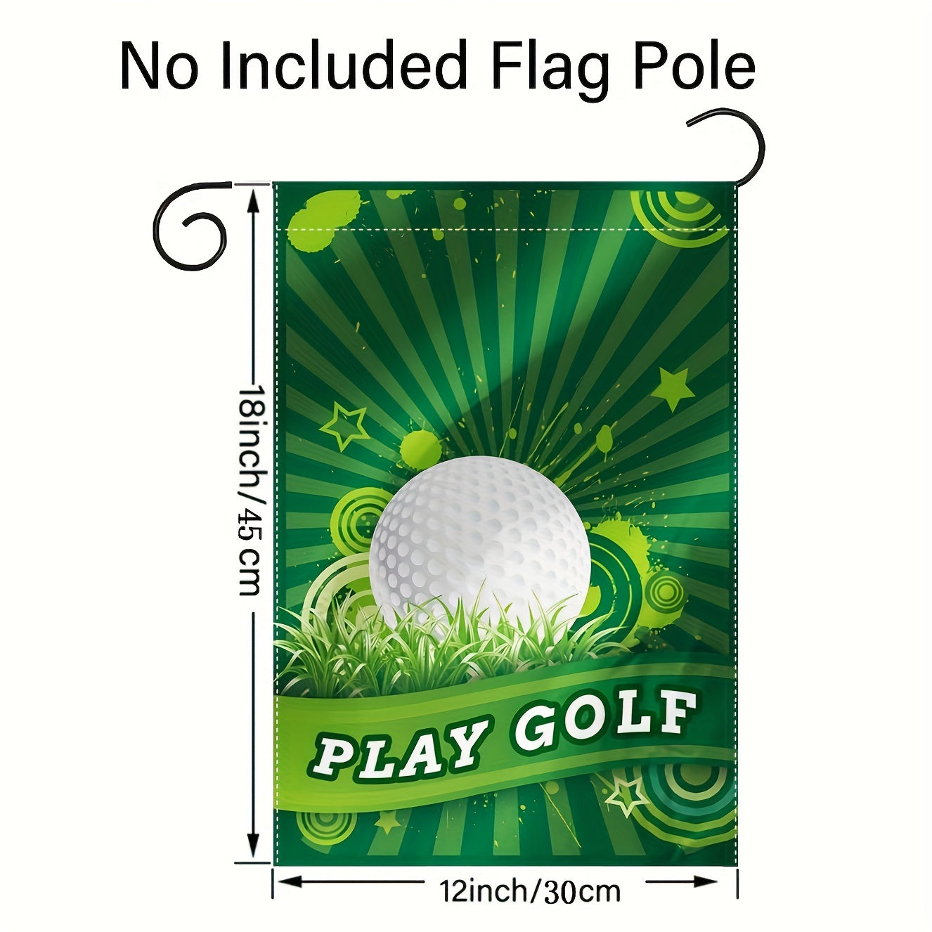 Outdoor Golf Garden Flag Double Sided Seasonal Yard Decor