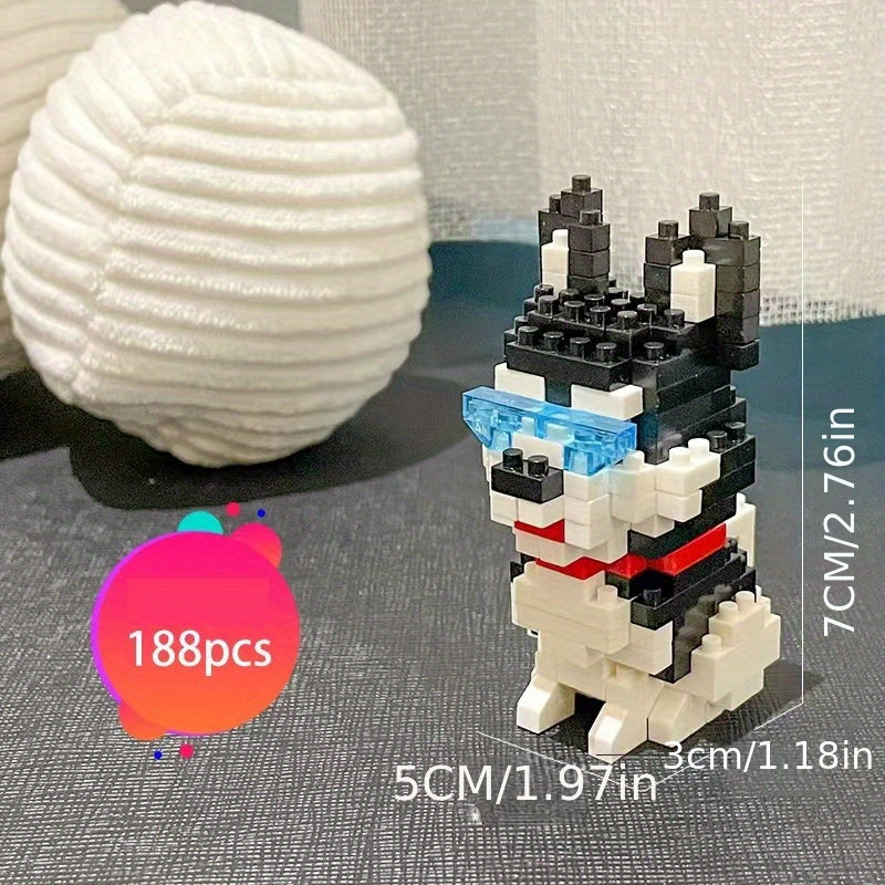 DIY Toy Building Blocks Set for Cute Pet Dog