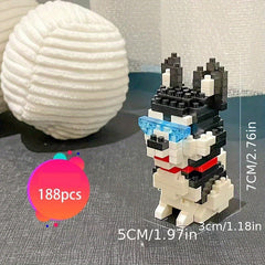 DIY Toy Building Blocks Set for Cute Pet Dog