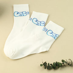 Cartoon Print Socks Women's Stockings & Hosiery