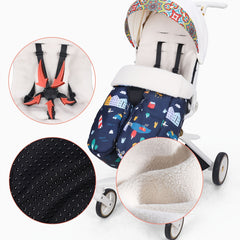 Winter Waterproof Baby Stroller Sleeping Bag Foot Cover