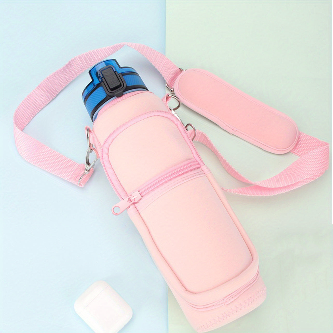 Portable Shoulder Water Bottle Bag Diving Material Cup Cover